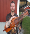 Patrik Dahlin, med Nyckelharpa