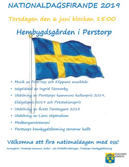 Nationaldagsfirande, Hembygdsgården Perstorp 6 juni