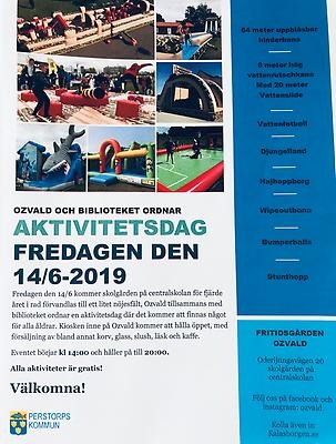 Aktivitetsdag på Centralskolan 2019