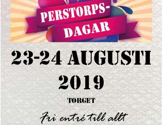 PerstorpsDagarna 2019 på torget