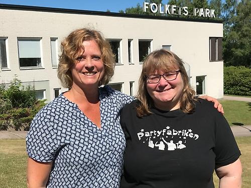 Annica Sankilampi och Jeanette Junge