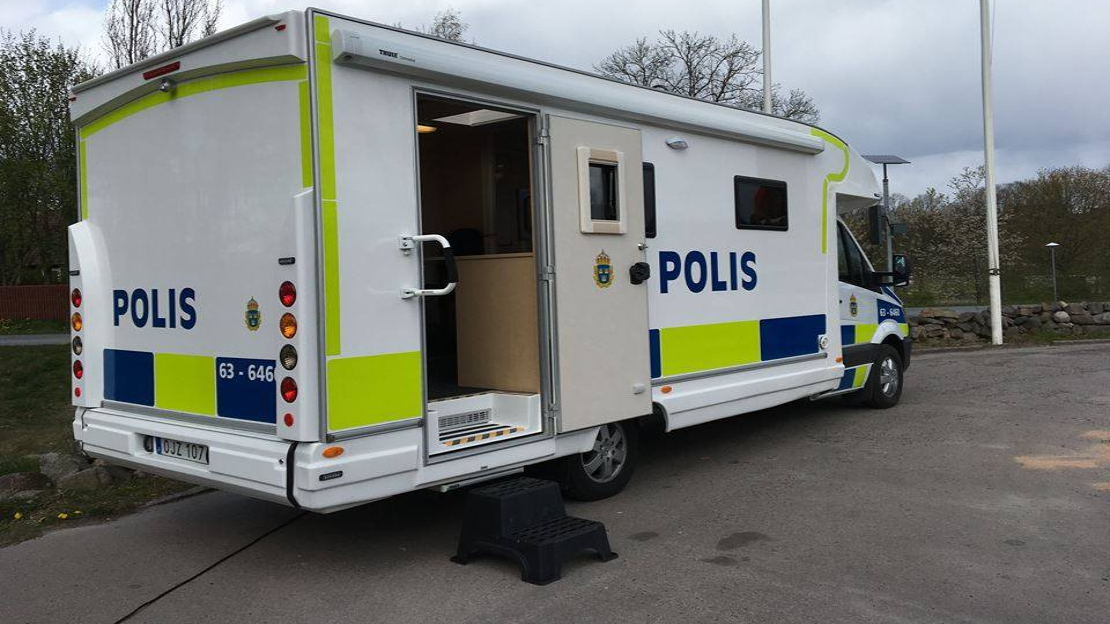 Mobilt Poliskontor på plats utanför ICA varje tisdag förmiddag.