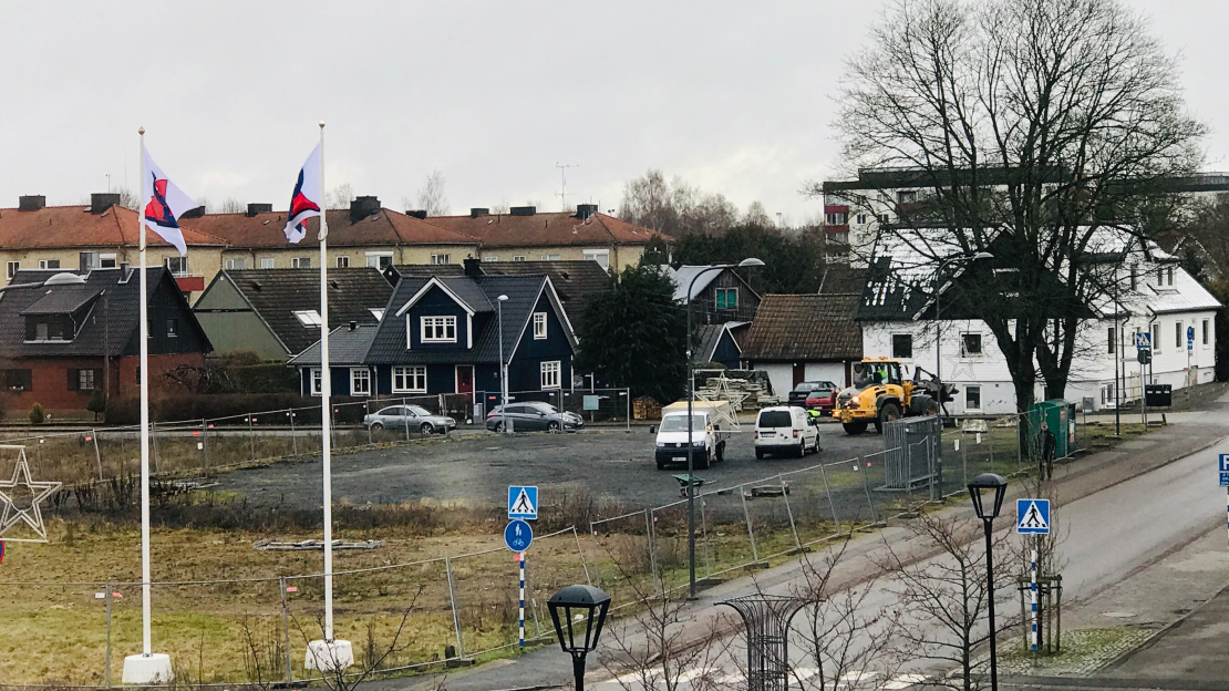 Fastigheten Enen i centrala Perstorp ska bebyggas med bostäder. Två bolag bygger.