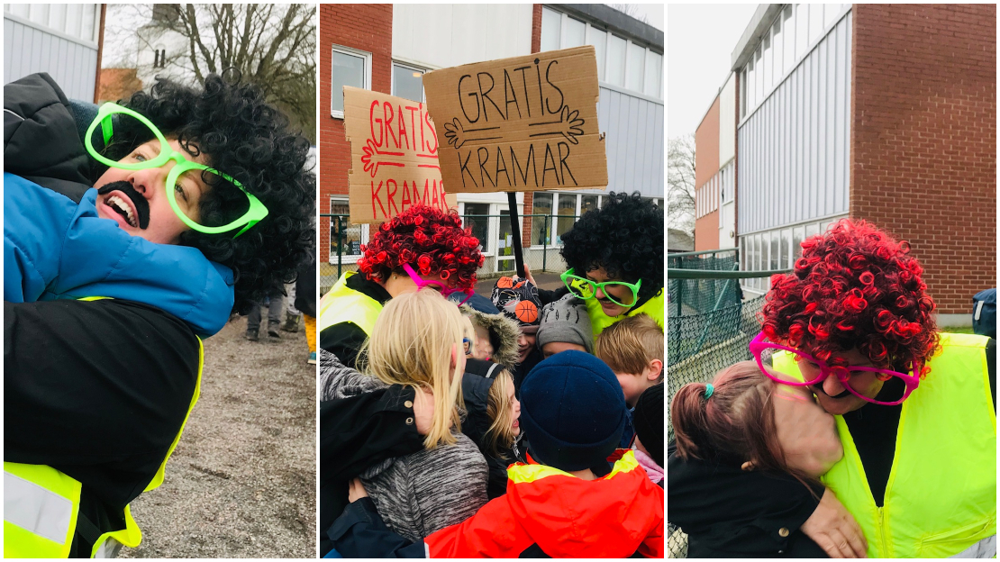 Kramens Dag uppmärksammades på Park-, Norra Lyckan-, och Oderljunga skola