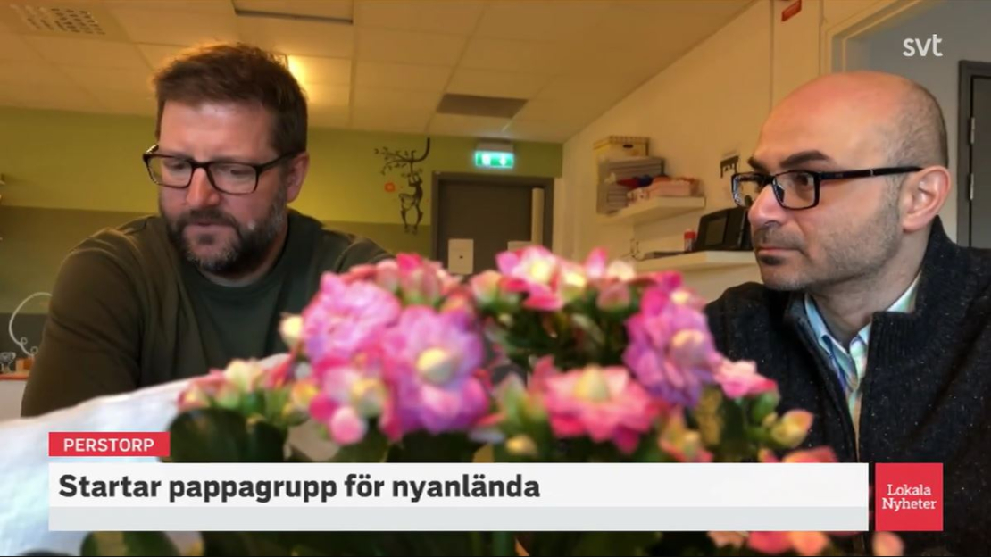 Starten av pappagrupp för män med utländsk bakgrund