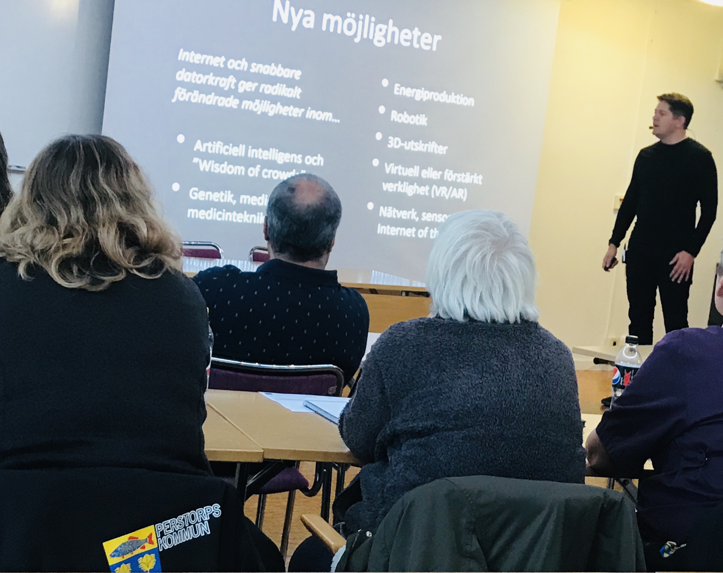 Per Mosseby föreläser om digitaliseringens möjligheter för vård- och omsorgspersonal