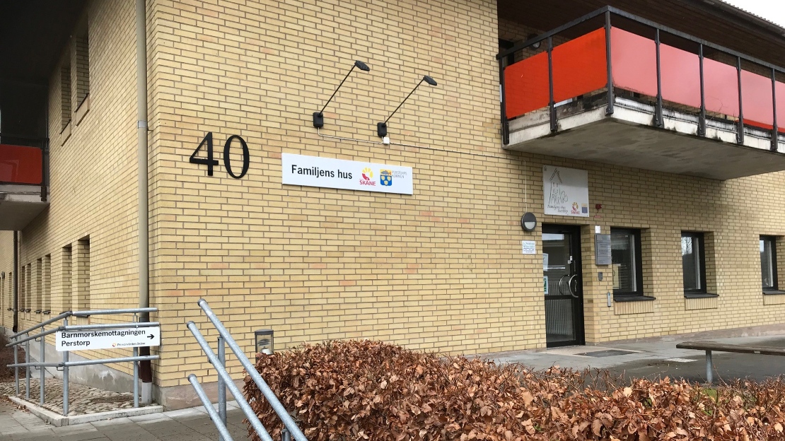 Exteriör Familjens Hus på Stockholmsvägen 40