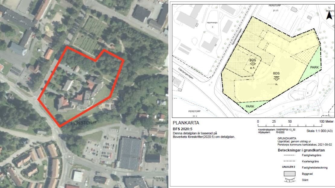 Detaljplan för kv.Liunjalen Österbo är ute på samråd.