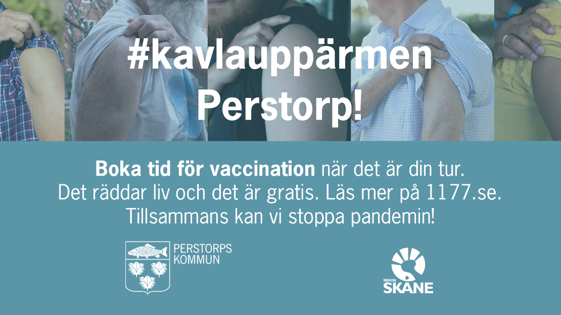 Håll avstånd och ta ansvar. Hitta inte på några ursäkter. Covid-19 virus. Läget är allvarligt. Testa dig vid symtom. Information om vaccination via 1177.se