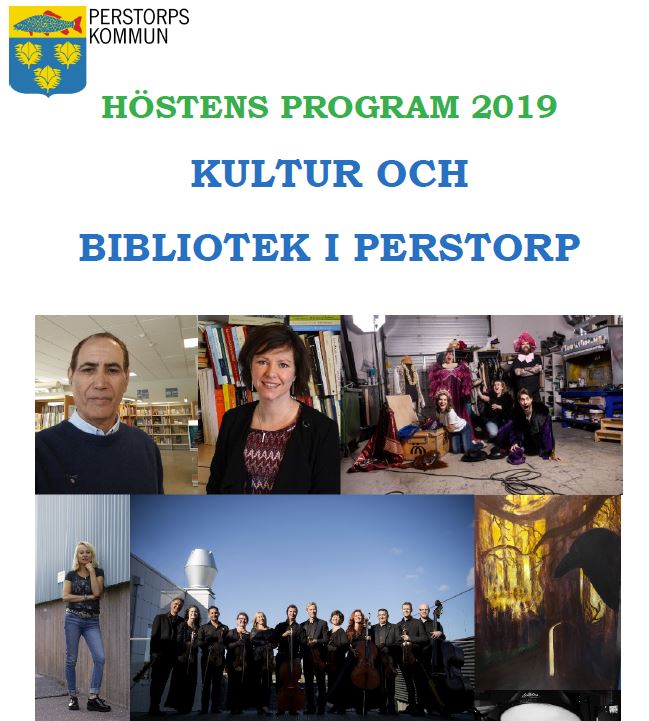 Programblad 2019 Kultur och bibliotek