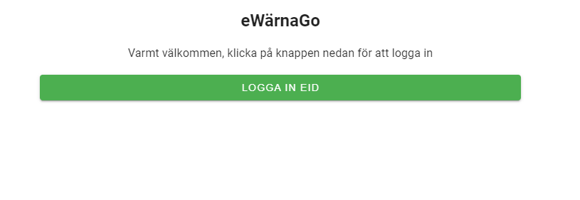 Startsida E-WärnaGo Perstorp