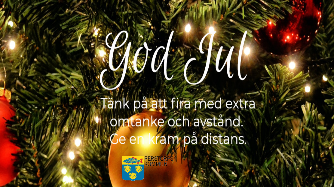 God Jul önskar Perstorps Kommun