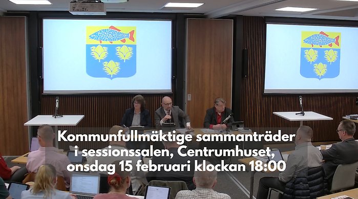 Kommunfullmäktige sammanträder