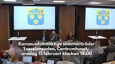 Kommunfullmäktige sammanträder