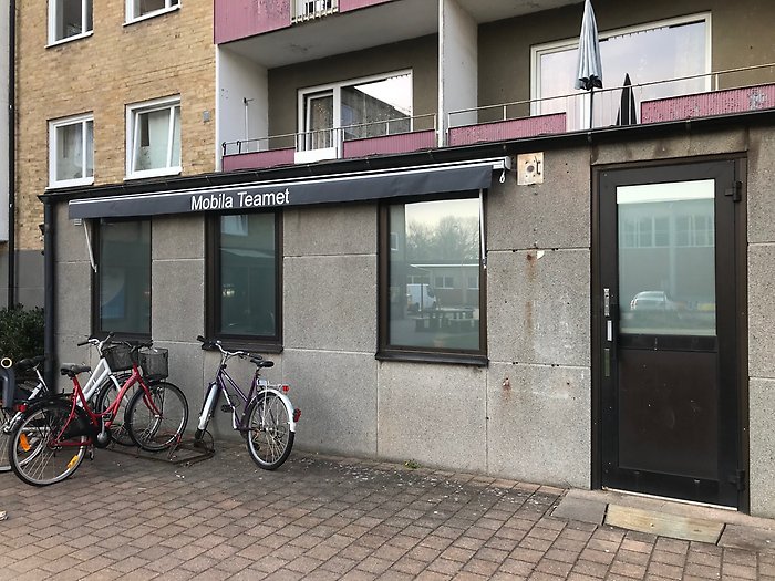Mobila Teamet utgår från en lokal på Fasanvägen