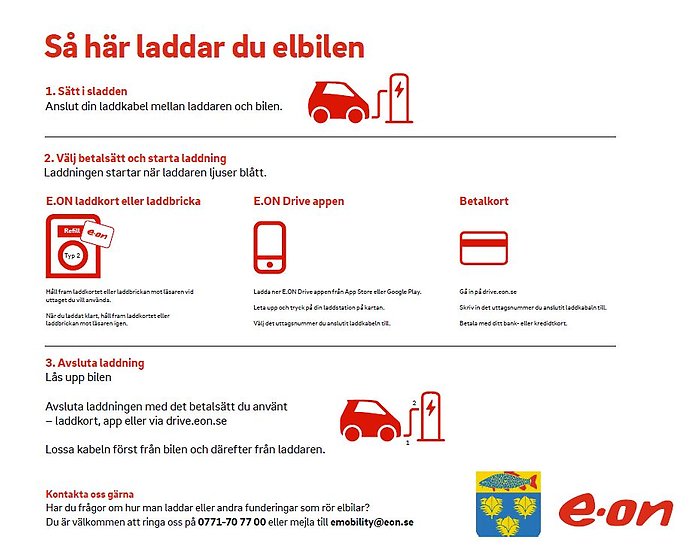 Från och med den 15 februari kostar det att ladda elbil via laddstolpar som Perstorps kommun har i samarbete med Eon.