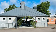 Exteriör kulturhuset skolavslutning 2024