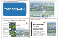 Skärmklipp med info om att Tomtportalen systemuppdateras januari 2024.