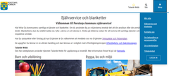 Självservice och blanketter - Perstorps kommun