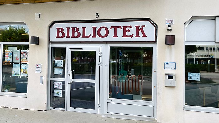 Perstorps bibliotek - entré