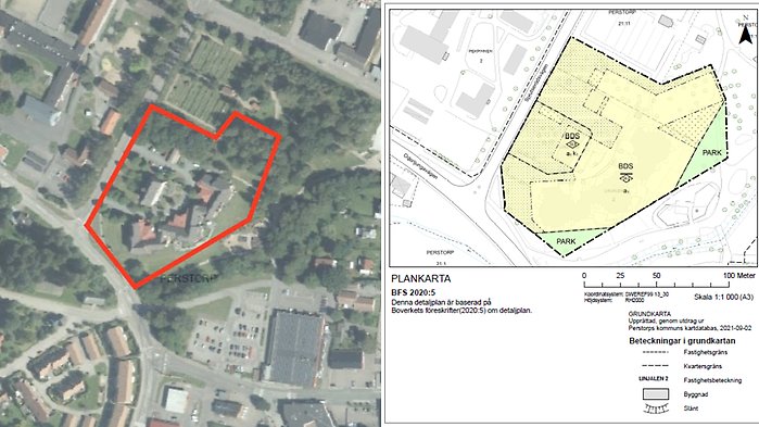 Detaljplan för kv.Liunjalen Österbo är ute på samråd.