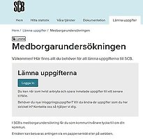 Länk till Medborgarundersökning