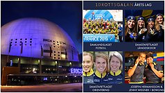 Idrottsgalan 2020. Bowlingvärlsmästare nominerade till Årets lag. Jenny Wegner från Perstorp ingår i laget.