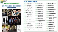 Biblioteksprogrammet för våren 2020