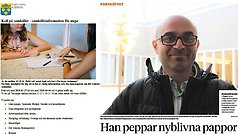 Ahmad Korabi projektleder "koll på samhället" och "Pappa i det nya landet" som omskrivs i media.