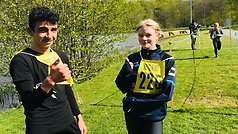 Altarstensloppet Centralskolan årskurs 7-9. Först i mål var Omar Hadidi, 8c medanAlva Johansson, 8b, var bästa tjej.