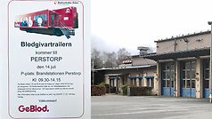 Tisdag 14 juli 09:30-14:15 står blodgivartrailern parkerad vid brandstationen, Räddningsvägen 2.