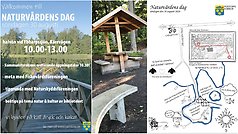 Ny brygga, grillplats och anpassad väg för funktionshindrade. Halvön Ybbarpssjön, Kärrvägen