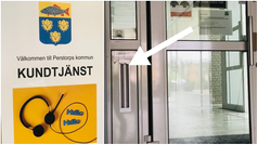 Kundtjänst och brevinkast