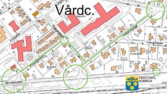 Karta över område på öster där trafiksäkerhetsåtgärder påbörjas vecka 41.